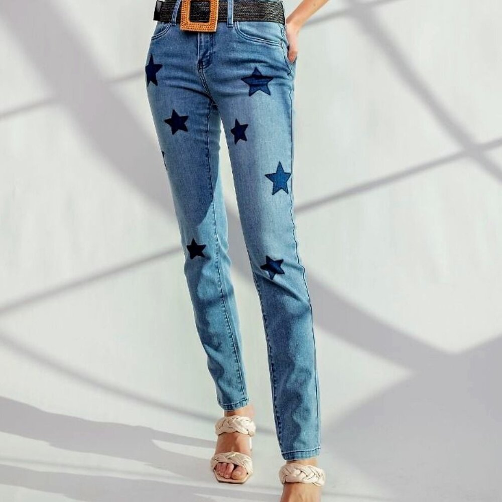 EASEL STRETCH WASHED DENIM PANTS